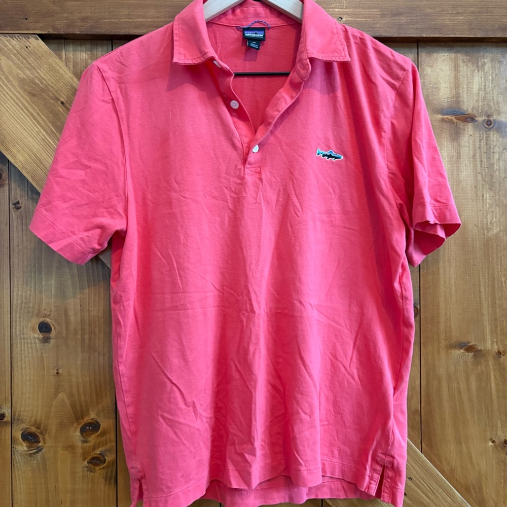Patagonia Mens XS Organic Cotton Polo Shirt